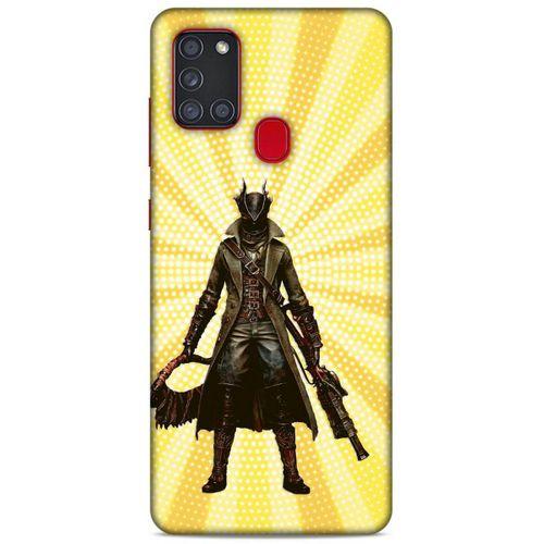 Lopard Samsung Galaxy A21s Uyumlu Kılıf GameX (34) Slim Armor Kılıf Siyah