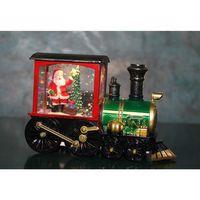 Trenli Yılbaşı Işıklı Kar Küresi