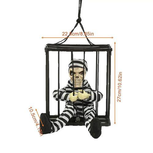 Mahkum Görünümlü Kuru Kafa İskelet