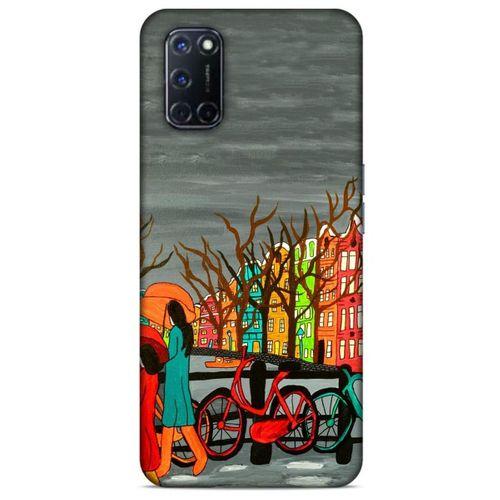 Cityx (43) Oppo A52 Kılıf Silikon Kapak Desenli