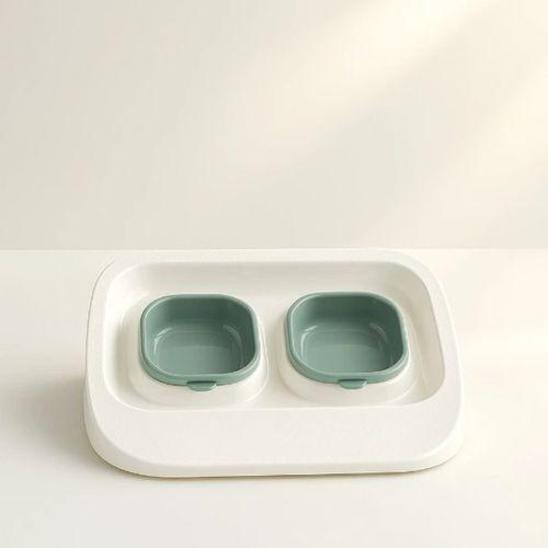 Mikopet Yeşil 2'si 1 Arada Mama Ve Su Kabı