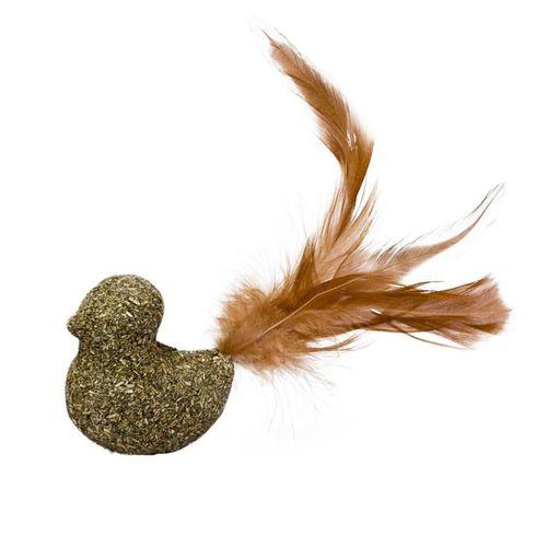 Eastland Ördek Catnip Tüylü Kedi Oyunc. 5x4,5 Cm