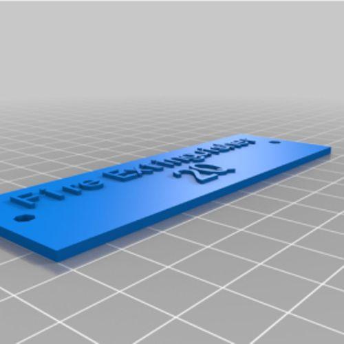 Yangın Söndürücü Duvar Etiketleri (Bu ürün Sadece Plastik parçadır - Almadan Önce Soru Sorabilirsiniz)