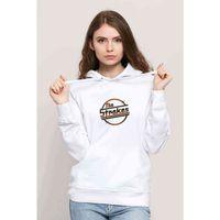 The Strokes Baskılı Beyaz Kadın Kapşonlu Sweatshirt