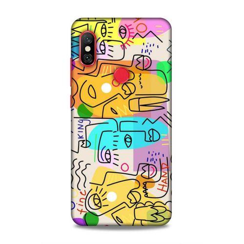 Xiaomi Mi A2 Lite Uyumlu Kılıf Face'X 50 Shockproof Kılıf Karışık