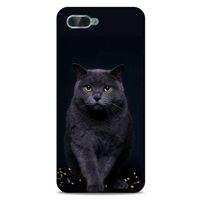 Lopard Oppo Rx17 Neo Uyumlu Kılıf Kediler (47) Crystal Flex Kılıf Scottish Fold
