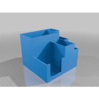 Kalem ve Post-it Organizer – 3D Baskı Ofis Organizer (Bu ürün Sadece Plastik parçadır - Almadan Önce Soru Sorabilirsiniz)