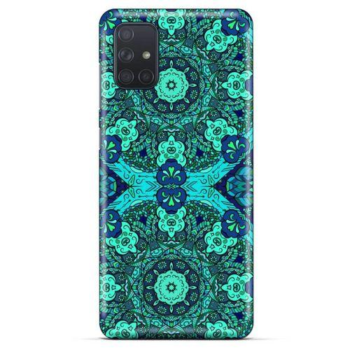 Samsung Galaxy M51 Uyumlu Kılıf Mavi Delisi (33) Hybrid Kılıf Cami