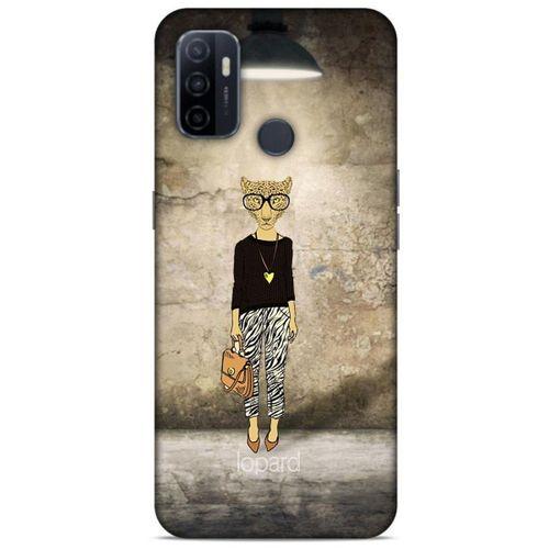 Huawei P40 Kılıf FunnyMaX (20) Koruyucu Kılıf Kahverengi Kaplan
