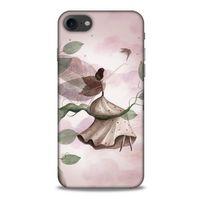 Y.Liva-2020 (Sarmaşık Perisi) Apple Iphone 7 Kılıf Silikon Kapak Desenli