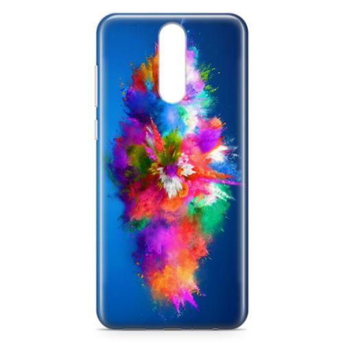 Huawei Mate 10 Lite Kılıf Toz Bombası Arka Kapak Koruma Desenli Full Koruyucu