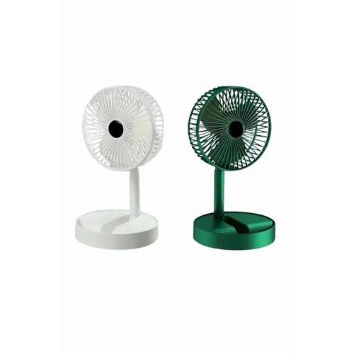 Katlanabilir Teleskopik Şarjlı Fan Masaüstü Soğutucu Vantilatör