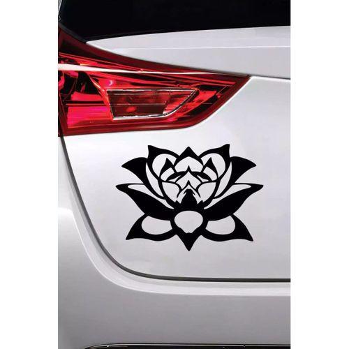 Lotus Çiçeği - Araç, Oto, Laptop, Duvar Uyumlu Sticker 70*49 Cm