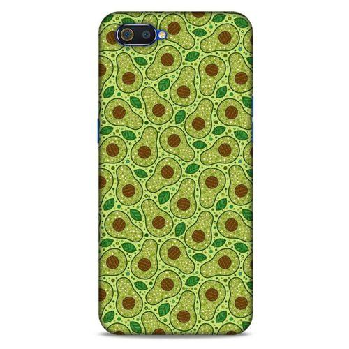 Frutix Avokado 01 Oppo Realme C2 Kılıf Desenli Silikon