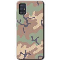 Potkal Hediye Fabrikası Samsung Galaxy A51 Kılıf HD Desen Baskılı Arka Kapak - Kamuflaj 29