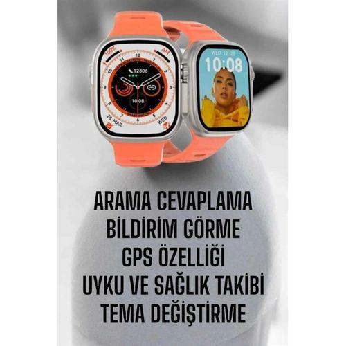 Akıllı Saat Gps, Sağlık Ve Uyku Takibi Arama Cevaplayan Bluetooth Bağlantılı