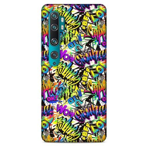 Graffitix (32) Desenli Silikon Kapak Xiaomi Mi Note 10 Pro Kılıf