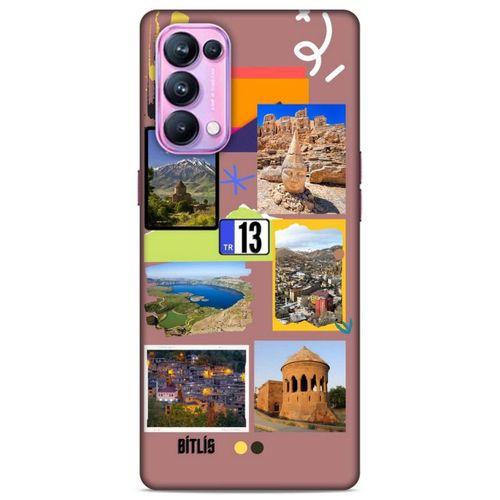 Lopard Oppo Reno 5 Pro 5G Uyumlu Kılıf Şehirli ※ (13) Bitlis Silikon Kap