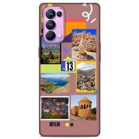 Lopard Oppo Reno 5 Pro 5G Uyumlu Kılıf Şehirli ※ (13) Bitlis Silikon Kap