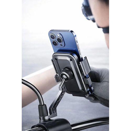 Xy-089 Motosiklet & Bisiklet Ayna Baglantılı Telefon Tutucu