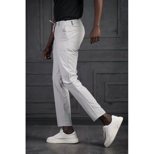 Beli Lastikli Ve İplikli Likralı Yazlık İnce Paraşüt Kumaş Jogger Pantolon
