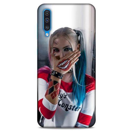 Samsung Galaxy A50 Uyumlu Kılıf Harley Quinn (25) Antişok Kapak Kiremit