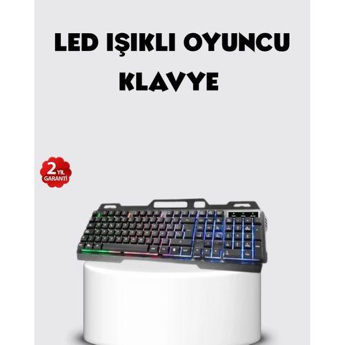 Rgb Aydınlatmalı Klavye Mouse Seti – Usb Bağlantılı, Türkçe Q, Ayarlanabilir Dpı, Ergonomik Yapı