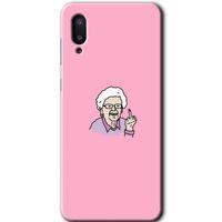 MRCİLETİSİM Samsung Galaxy A02 Kılıf Baskılı Kapak - Bad Grandmother +Tam Ekran Koruyucu