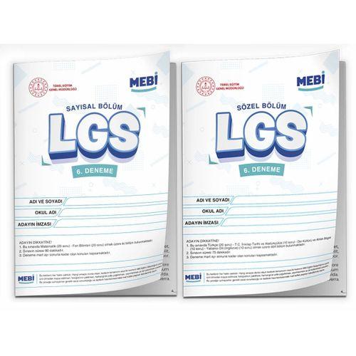 2026 LGS 8 Sınıf MEB ONLİNE Türkiye Geneli 6  Deneme (Sayısal–Sözel) Büyük Boy Renkli BASKI ÜCRETİ