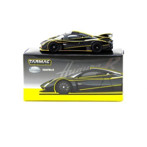 Eğitici Oyuncak Tarmac Works 1/64 Pagani Huayra R Matt Black / Silver