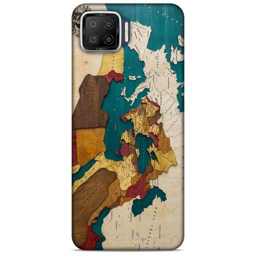 Oppo A73 Uyumlu Kılıf Ottoman (15) Antişok Kılıf Osmanlı Haritası