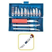 Angel Of Life® Zanaat 16 Parça Hobi Gravür Ahşap Heykel Çömlek Oyma Şekil Verme 13 Maket Bıçak Neşter Seti