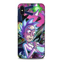 Apple Iphone X Uyumlu Kılıf Rick And Morty (20) Koruyucu Kılıf MC Haps