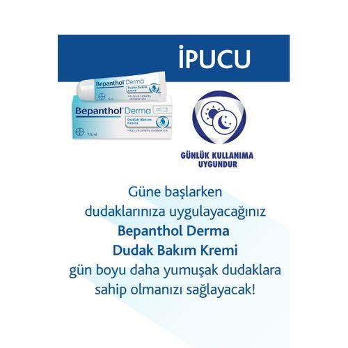 Bepanthol Bepanthol Dudak Bakım Kremi 7,5 ml l Kuru ve Çatlamış Dudaklar İçin Günlük Nemlendirme