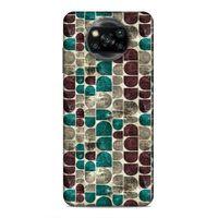 Xiaomi Redmi Poco X3 Uyumlu Kılıf Romans (36) Glitter Kılıf Kahverengi