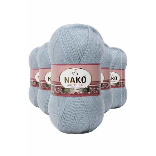 5 Adet Angora Lüks El Örgü İpi 12936