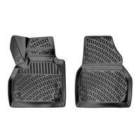 Ford Fiesta Uyumlu Panelvan ( 2 Parça) 2002-2008 3D Havuzlu Siyah Paspas Seti