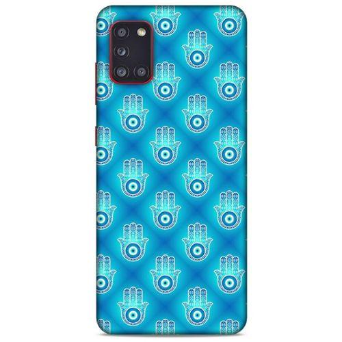 Nazarium (7) Desenli Silikon Kapak Samsung Galaxy A31 Kılıf