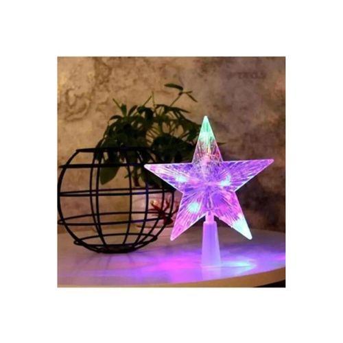 Tepe Lambası Karışık Renk 21 cm Yılbaşı Süs Fişli Led