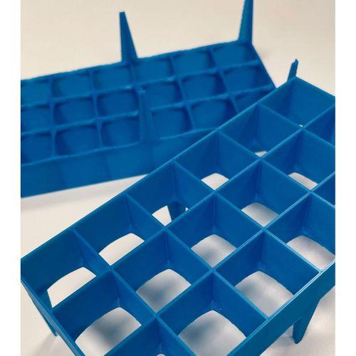Çimlenme ızgarası 2x2x2 cm w daha uzun ayak - 5138989