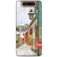 Cityx (41) Samsung Galaxy A80 Kılıf Silikon Kapak Desenli