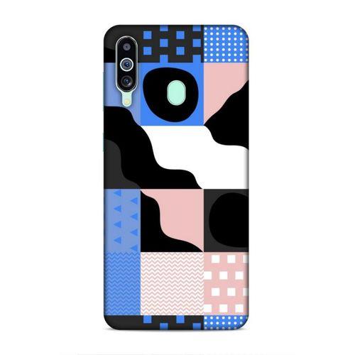 Samsung Galaxy M40 Uyumlu Kılıf Insomnia (44) Tough Armor Kılıf Mavi Siyah