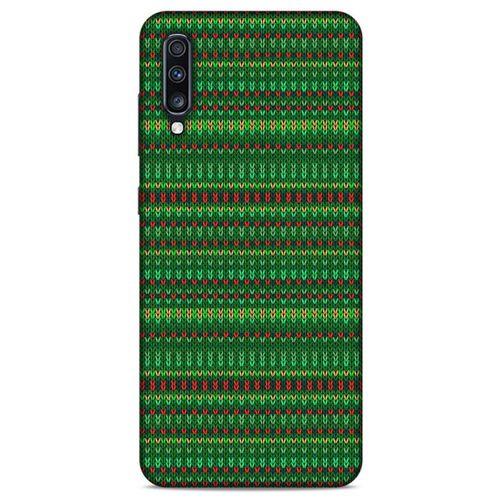 Kazak (50) Desenli Silikon Kapak Telefon Kabı Samsung Galaxy A70 Kılıf