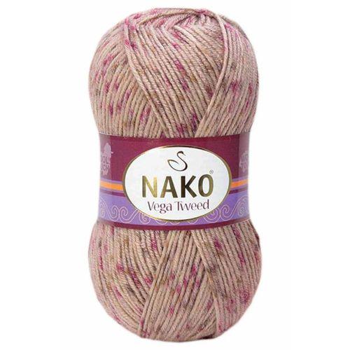 1 Adet Vega Tweed Premium Akrilik El Örgü İpi Yünü No: 31758