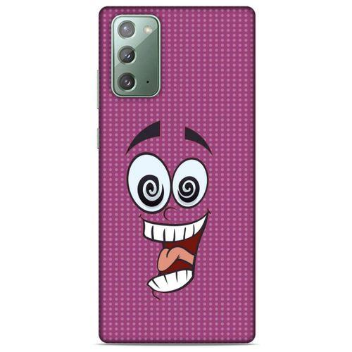 Emojix (73) Samsung Galaxy Note 20 Kılıf Silikon Kapak Desenli
