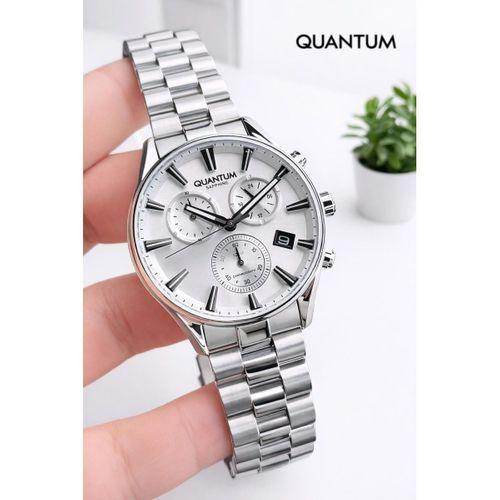 Quantum Sapphire Camlı İtalyan Bileklik Hediyeli 2 Yıl Garantili 10 Atm Erkek Kol Saati 1193.330