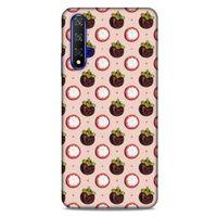 Frutix Mangosteen 03 Huawei P Smart S Y8P Kılıf Desenli Silikon