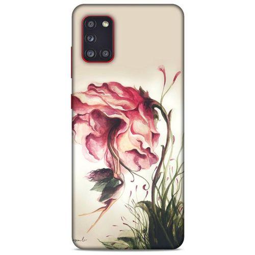 Y.Liva-2021 Özel Seri Gül Döktüm Samsung Galaxy A31 Kılıf Silikon Kapak