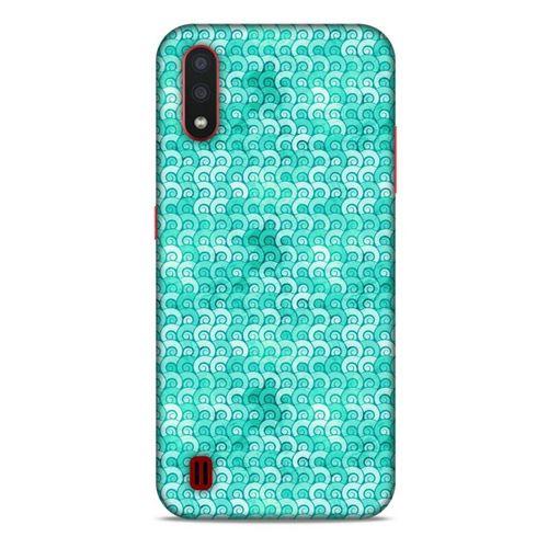 Geometrix 67 Samsung Galaxy A01 Kılıf Silikon Kapak