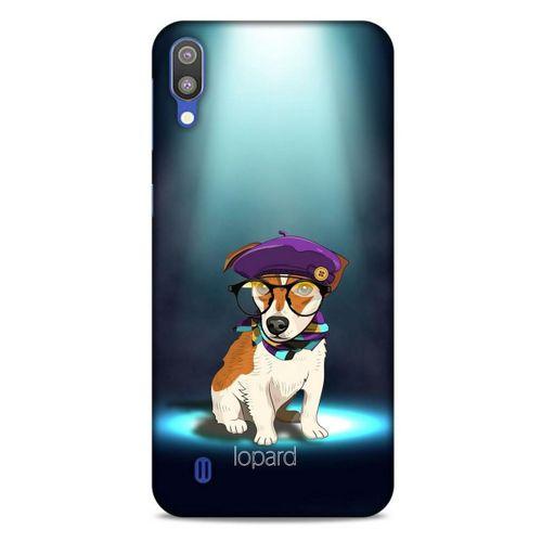 Samsung Galaxy M10 Kılıf FunnyMaX (5) Koruma Kabı Yeşil Köpek